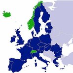 Rys. 1. Podejście europejskie oznacza legislację związaną z wymaganiami dotyczącymi bezpieczeństwa i higieny pracy we Wspólnocie Europejskiej (27 krajów) i 4 krajach europejskich nienależących do WE, w których przyjęto w prawie krajowym legislację unijną