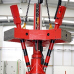 Fot. 1. Przykład robota równoległego stosowanego w przemyśle: Tricept T805 firmy Comau