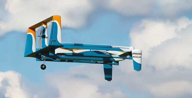 Fot. 4. Wygląd jednego z prototypów drona dostawczego Amazon Prime Air