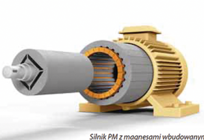 Silnik PM z magnesami wbudowanymi