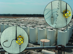 Komunikacja między układem sterowania a czujnikami ciśnienia w zbiornikach z etanolem
