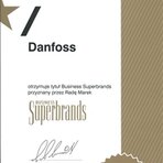 Superbrands; źródło: Danfoss