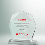 Grupa RENEX odznaczona nagrodą YAMAHA Most Valuable Distributor Award