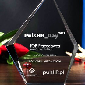 Rockwell Automation laureatem konkursu TOP 5 Pracodawców Województwa Śląskiego
