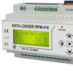 15-kanałowy rejestrator parametrów sieci i procesów technologicznych RPM-416 firmy Novatek-Electro