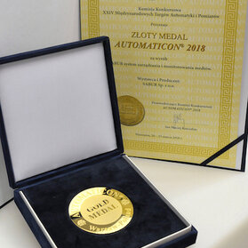 SABUR nagrodzony Złotym Medalem Targów Automaticon 2018