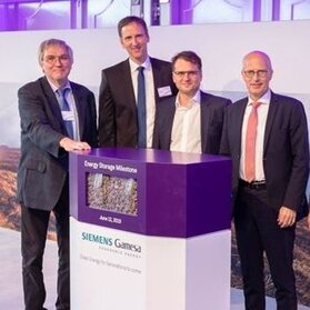 Siemens Gamesa rozpoczyna eksploatację innowacyjnego systemu magazynowania energii elektrotermicznej
