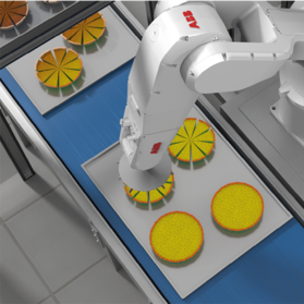 Porcjowanie  żywności za pomocą systemów wizyjnych 3D