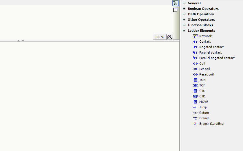 Tworzenie nowego szczebla języka LD w Codesys, źródło: ASTOR