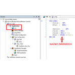Konfiguracja aplikacji ze sterownikiem w środowisku Codesys, źródło: AVEVA Edge