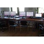 Pomieszczenie centralnej dyspozytorni PUW HKW Sp. z o. o.