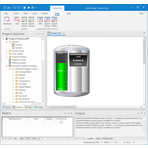 Przykład użycia Industrial Graphics w produkcie AVEVA Edge, źródło: AVEVA