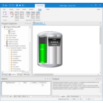 Przykład użycia Industrial Graphics w produkcie AVEVA Edge, źródło: AVEVA