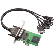 CP-104EL-A - karta portów szeregowych low profile, 4x RS-232