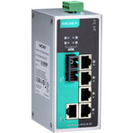 EDS-P206A-4PoE-M-SC niezarządzalny switch na szynę DIN z czterema portami PoE+