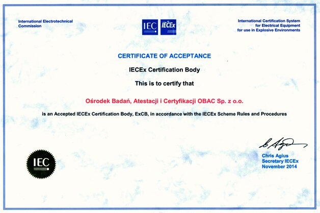 IECEx assessment