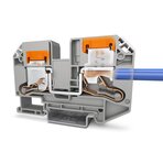 Rys. 5: Wkładanie przewodów jednodrutowych i wielodrutowych – z tulejkami lub bez – szybko, łatwo i bez użycia narzędzi.