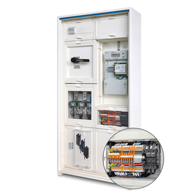 Rys. 1: Szybka i łatwa technologia bezpośredniego podłączenia oraz wysoki poziom bezpieczeństwa pracy dzięki automatycznemu wyprzedzającemu zwarciu podczas przełączania, poprawiają okablowanie wtórne transformatora