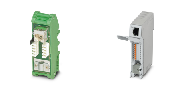 Fot.2 Stary i nowy Ethernetowy panel krosowniczy