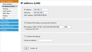 Fot. 5a i 5b. Router EBW-E100 firmy INSYS icom i jego interfejs WWW