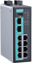 Łączenie sieci OT i IT niesie pewne ryzyko, dlatego routery pośredniczące powinny mieć odpowiednio skonfigurowane zapory ogniowe i inne reguły przychodzące. Na zdjęciu EDR-810