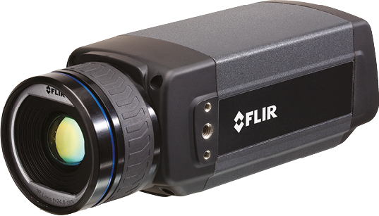 FLIR A315 to kompaktowa i niedroga kamera termowizyjna do zastosowań w automatyce, w pełni kontrolowana przez komputer