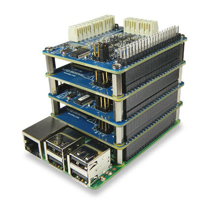 Do jednego komputera Raspberry Pi można podłączyć nawet osiem modułów MCC-118