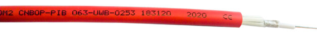 Kabel światłowodowy TECHNOFLAME FOC-2-SLT-HFFR PH120/E30-E60 przeznaczony do instalacji przeciwpożarowej