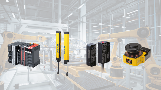 Produkty z gamy bezpieczeństwa Omron