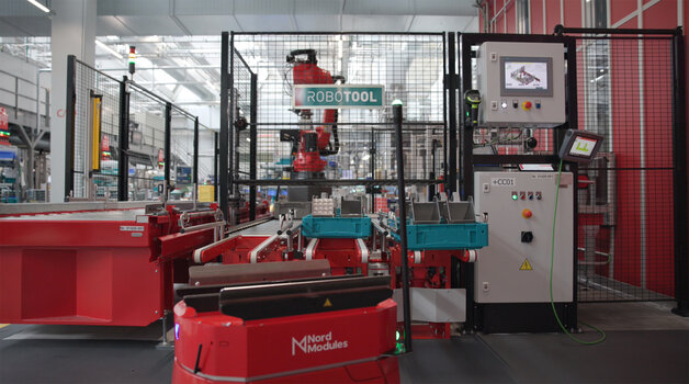 Omron LD w zakładzie Danfoss Power Solutions