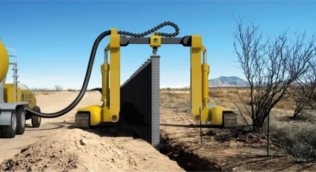 Wizualizacja druku 3D z betonu