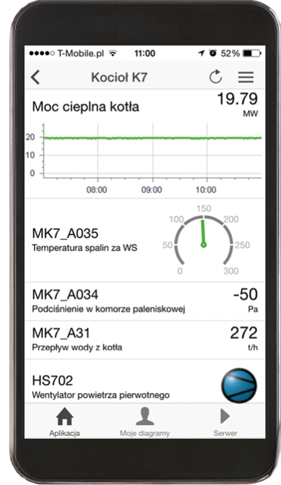 Tablet z aplikacją Asix mobile (fot. Ascom)