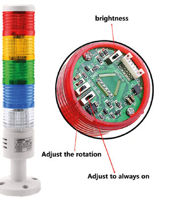 W nowoczesnych sygnalizatorach istnieje możliwość regulacji parametrów świecenia, błysków i głośności buzzera fot. MR Electric