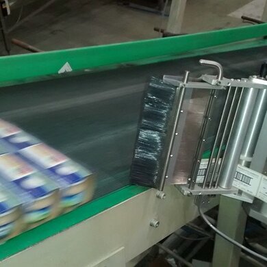 Aplikator etykiet do pracy w trudnych warunkach otoczenia