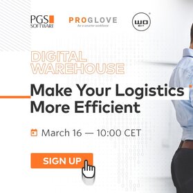 Digital Warehouse: Make Your Logistics More Efficient – zapraszamy na bezpłatny webinar