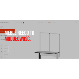 Jeszcze większe możliwości personalizacji stanowisk pracy dzięki konfiguratorowi mebli REECO