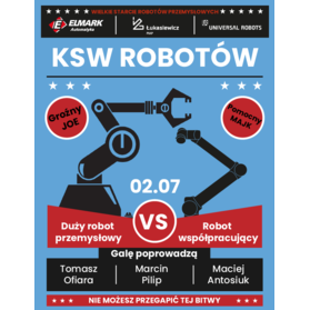 KSW Robotów – Roboty przemysłowe vs Roboty współpracujące