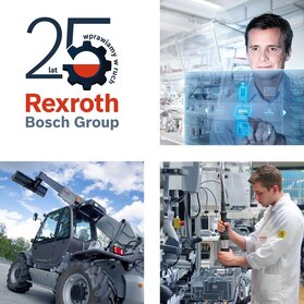 Od 25 lat wprawiamy w ruch.  Jublieusz firmy Bosch Rexroth w Polsce