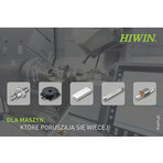 Technika napędowa dla maszyn (narzędziowych) firmy HIWIN  